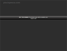 Tablet Screenshot of piscispesca.com